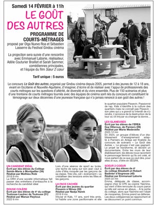 Page gazette utopia 14 fevrier miniature