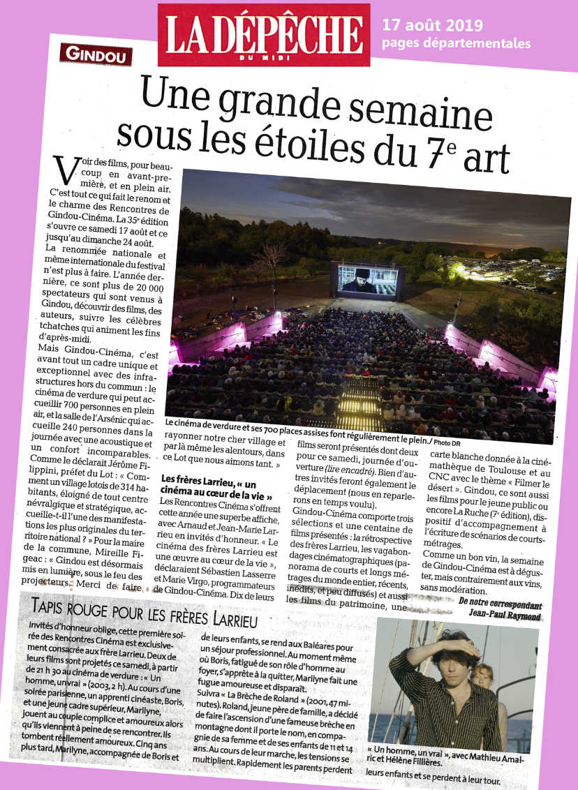 La Dépêche du Midi, samedi 17 août