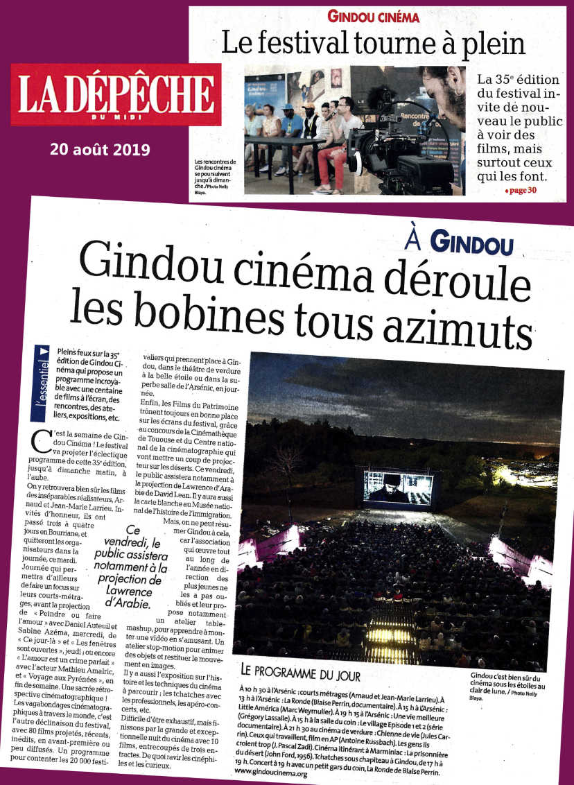 La Dépêche du Midi, mardi 20 août