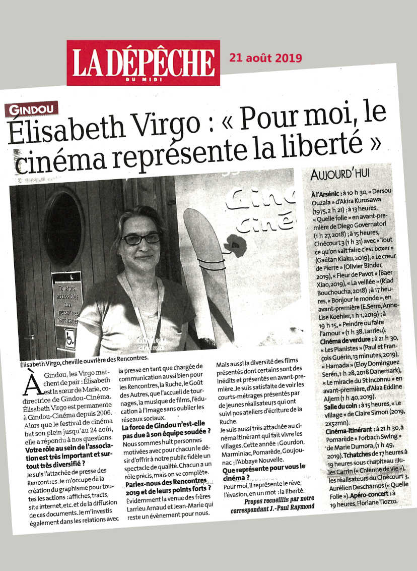 La Dépêche du Midi, mercredi 21 août