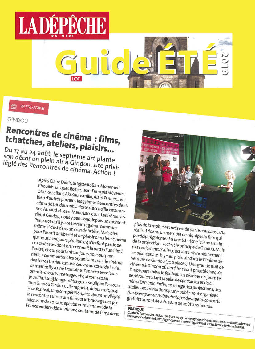 La Dépêche du Midi, guide de l'été